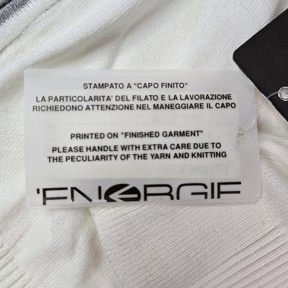 ENERGIE Men's Cream Cotton Zip-Up Sweater, Size XXL* (L/XL) ~ NWT - Picture 10 of 13